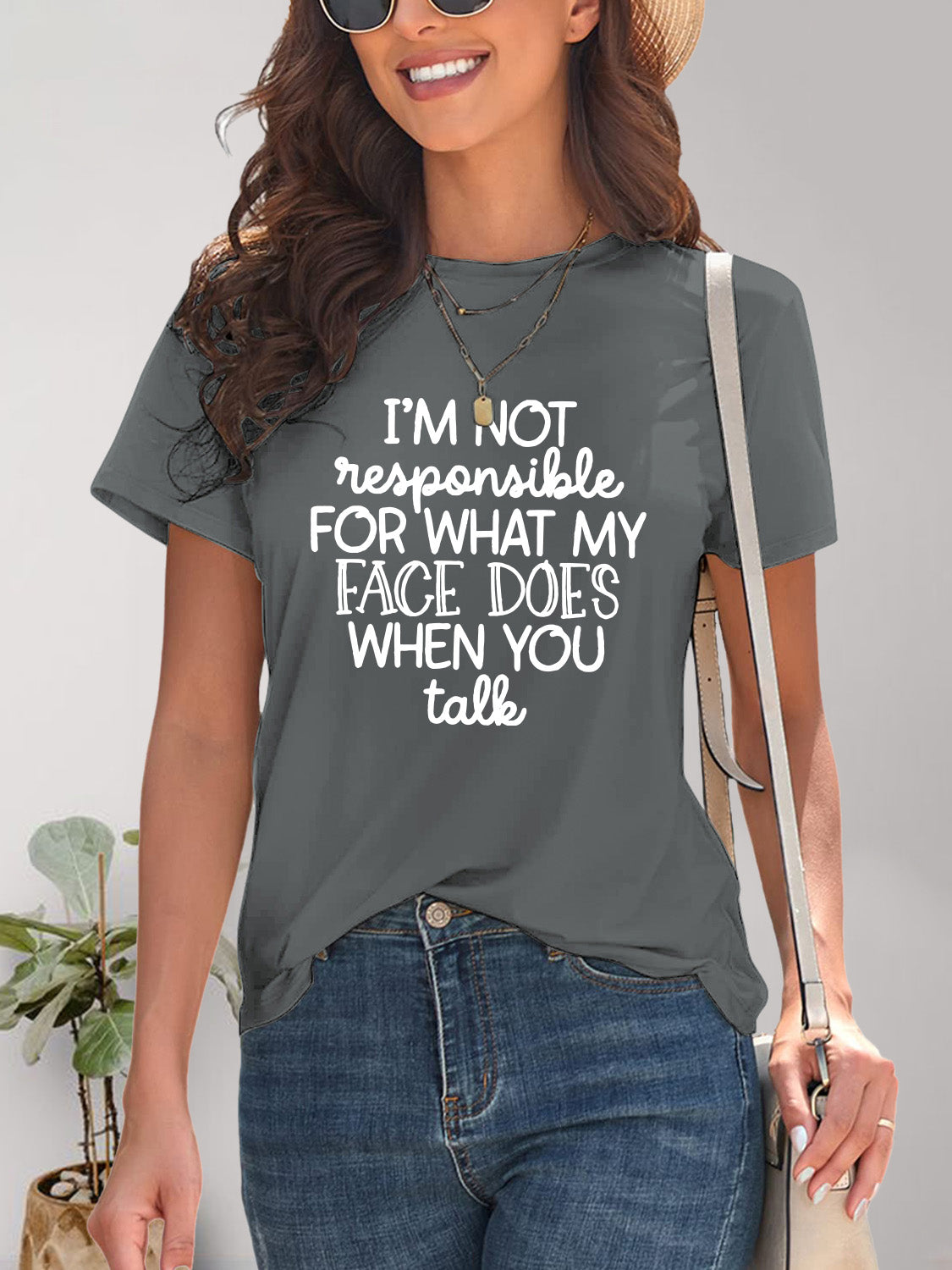 I'm Not Responsible Short Sleeve Tee (7 Colors) T-Shirt Krazy Heart Designs Boutique