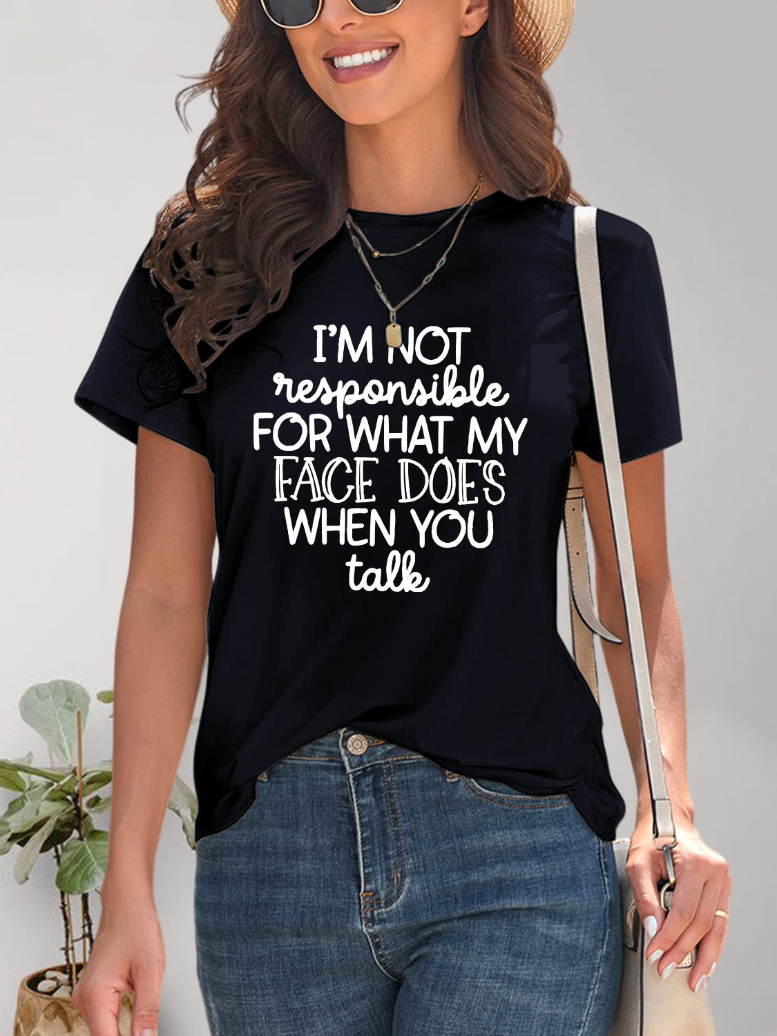 I'm Not Responsible Short Sleeve Tee (7 Colors) T-Shirt Krazy Heart Designs Boutique
