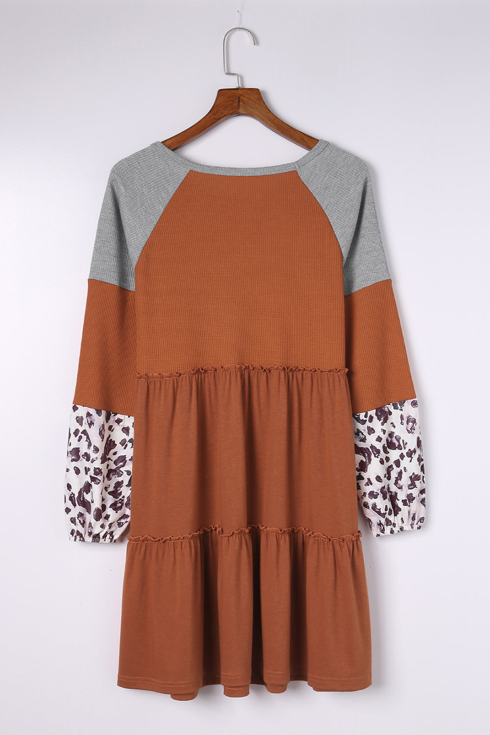 Round Neck Frill Trim Dress Dress Krazy Heart Designs Boutique