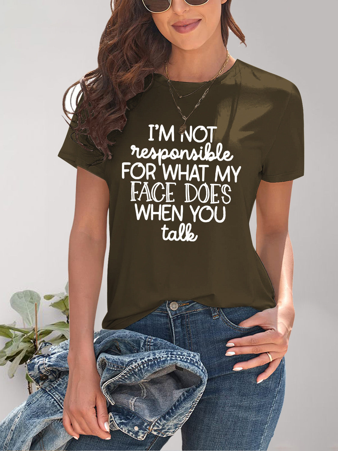 I'm Not Responsible Short Sleeve Tee (7 Colors) T-Shirt Krazy Heart Designs Boutique