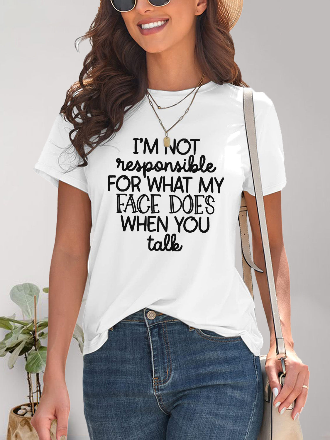 I'm Not Responsible Short Sleeve Tee (7 Colors) T-Shirt Krazy Heart Designs Boutique