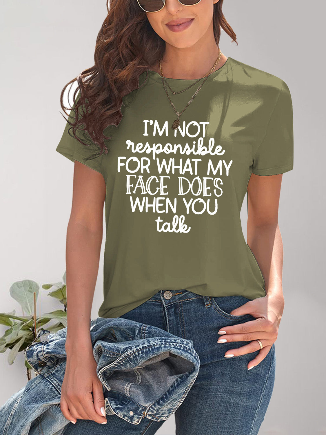 I'm Not Responsible Short Sleeve Tee (7 Colors) T-Shirt Krazy Heart Designs Boutique