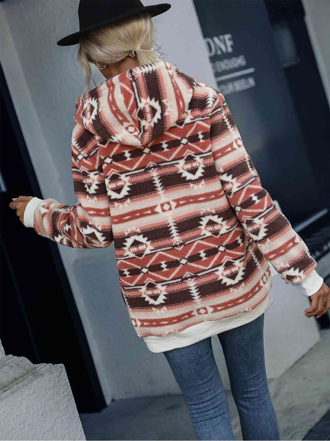 Quarter-Zip Long Sleeve Hoodie Shirts & Tops Krazy Heart Designs Boutique