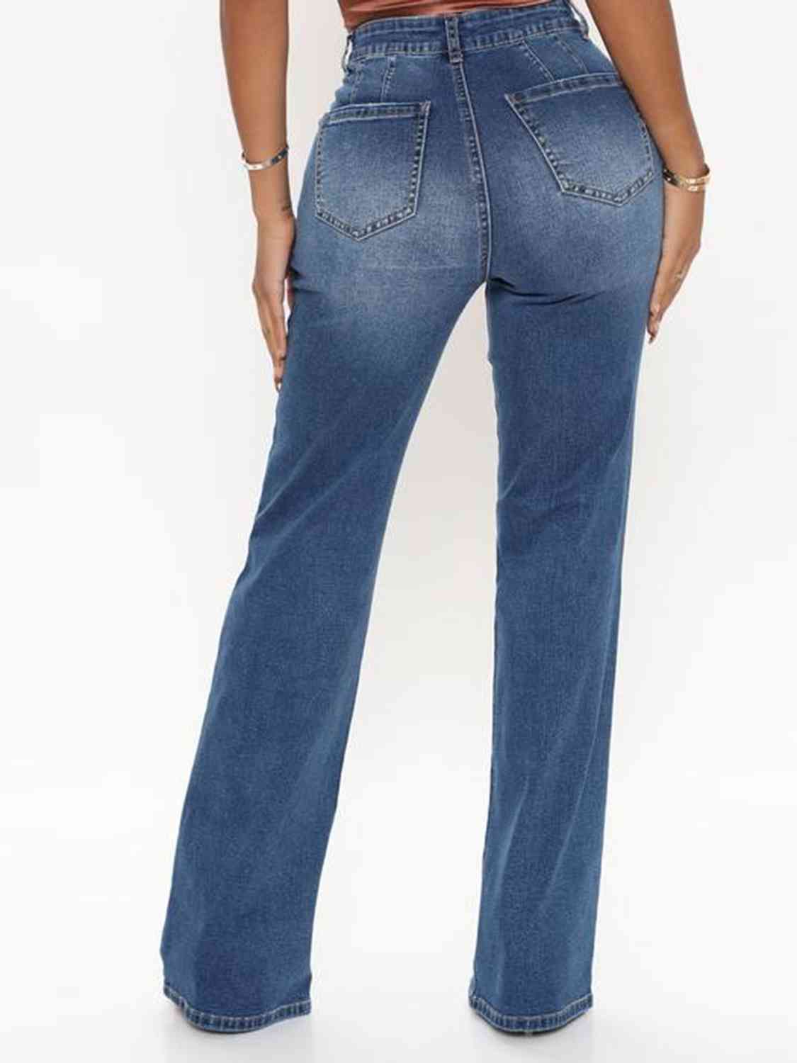 KHD Raw Hem High Waist Jeans Krazy Heart Designs Boutique