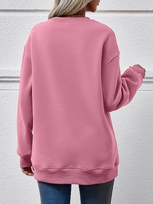 Mama Claus Long Sleeve Sweatshirt (9 Colors) Shirts & Tops Krazy Heart Designs Boutique