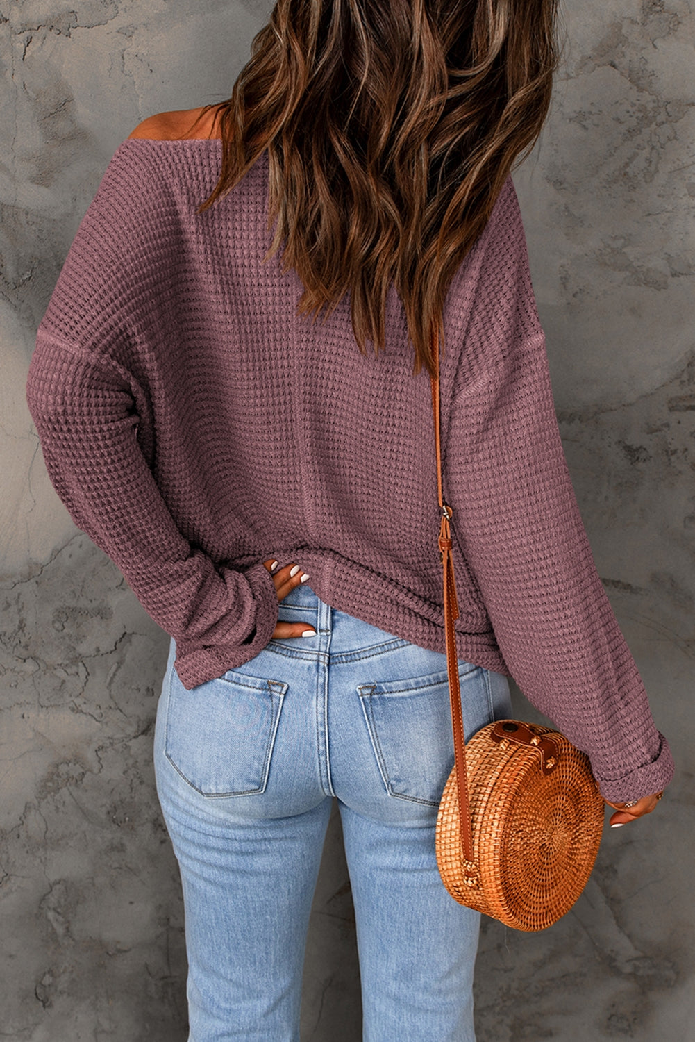 Notched Neck Drop Shoulder Blouse Krazy Heart Designs Boutique