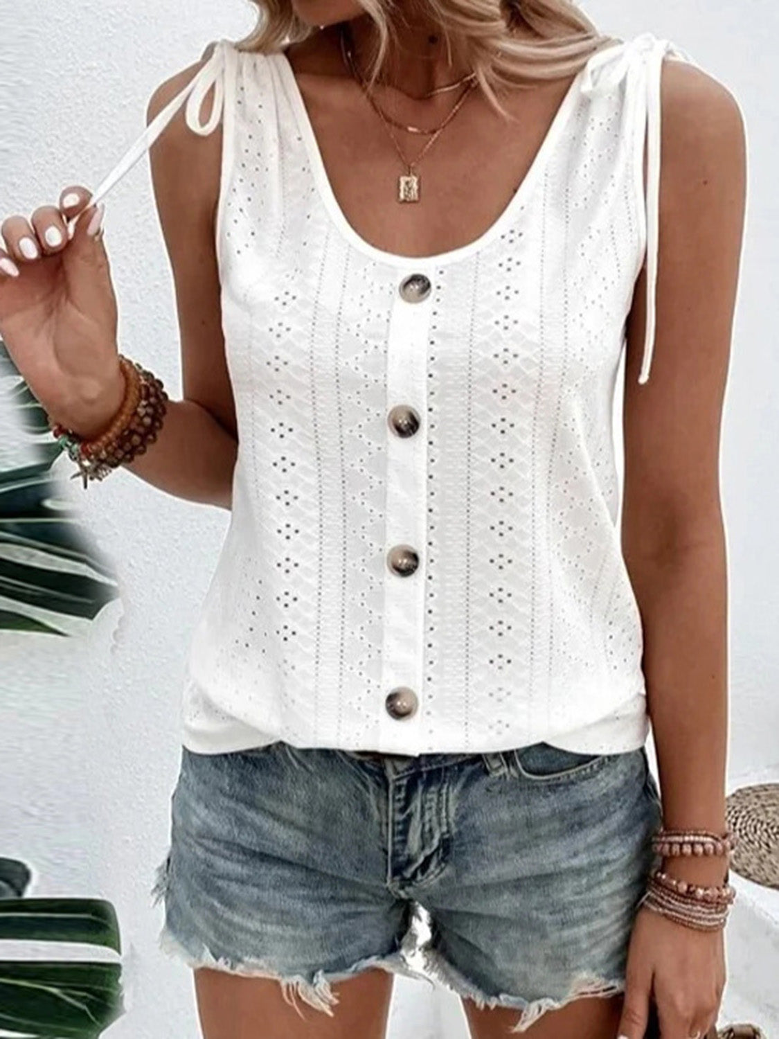 Full Size Scoop Neck Sleeveless Tank Top (5 Colors) Krazy Heart Designs Boutique