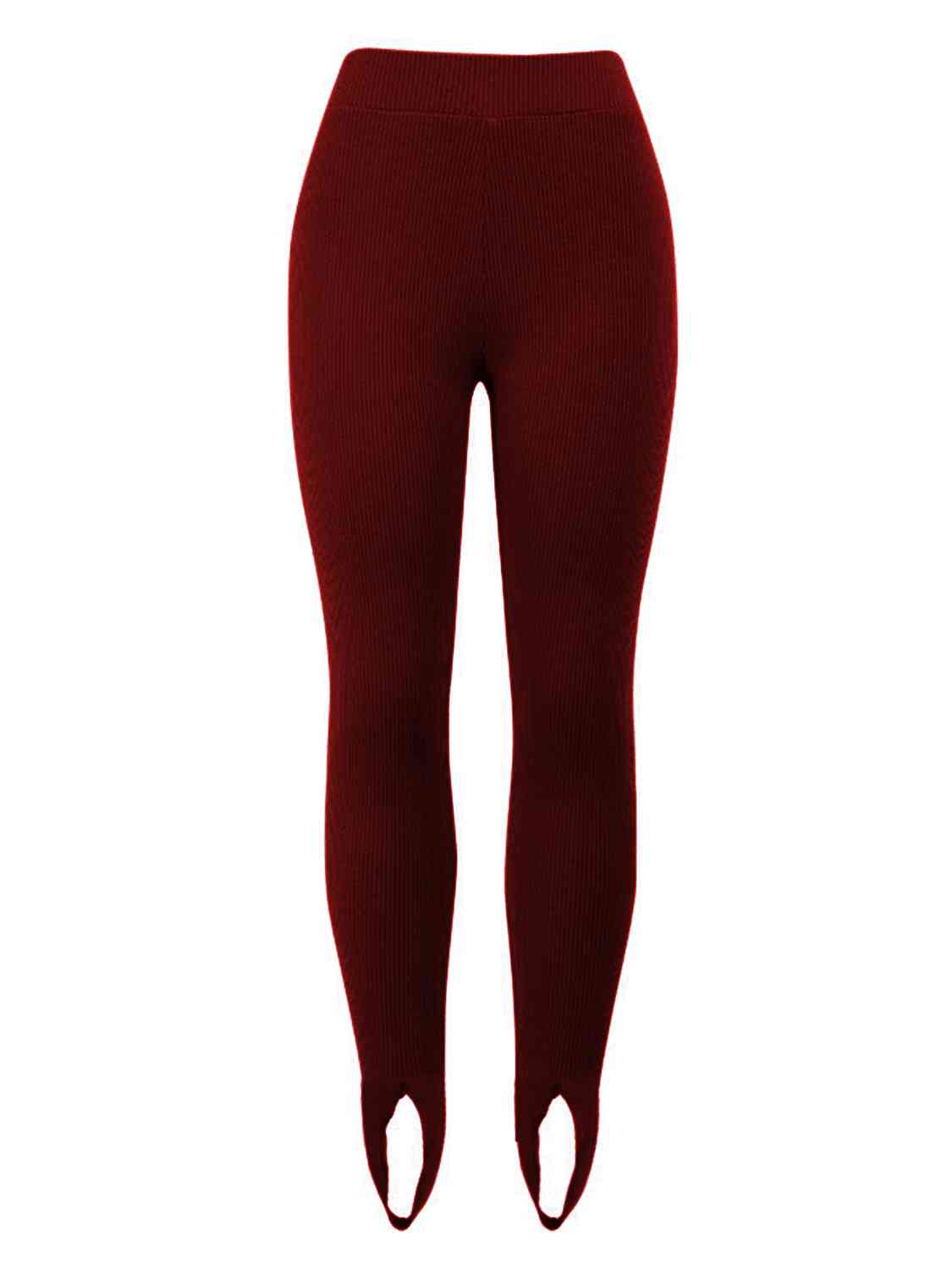 Ribbed Mid Waist Leggings Krazy Heart Designs Boutique
