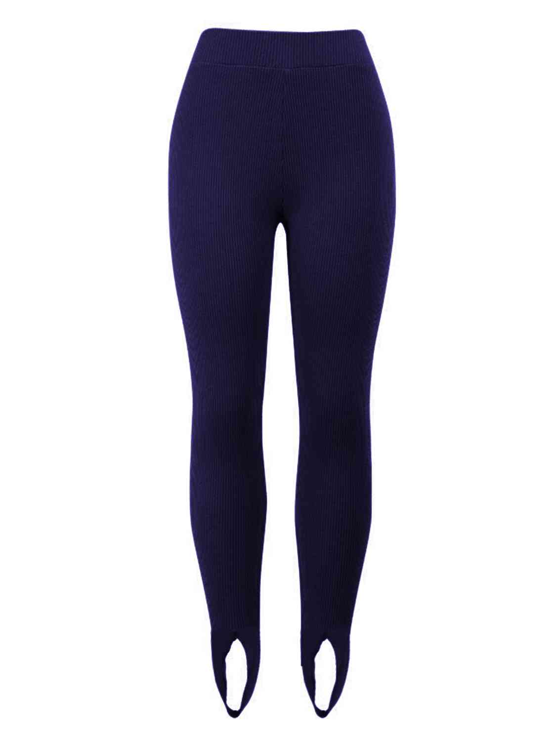 Ribbed Mid Waist Leggings Krazy Heart Designs Boutique