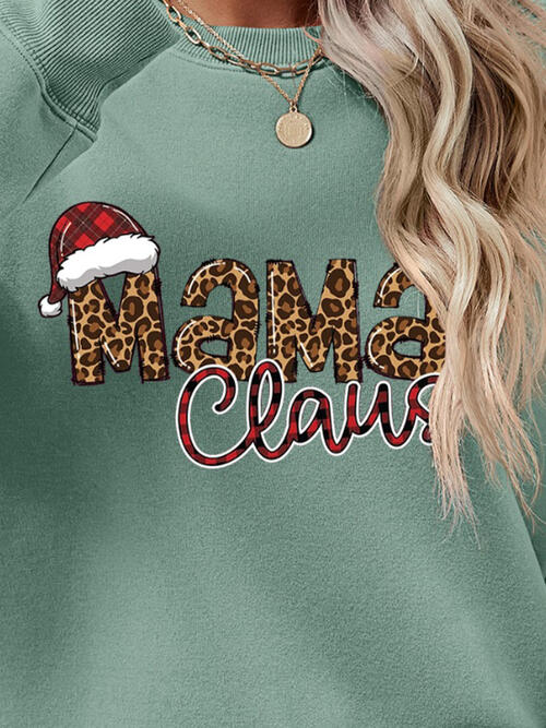 Mama Claus Long Sleeve Sweatshirt (9 Colors) Shirts & Tops Krazy Heart Designs Boutique