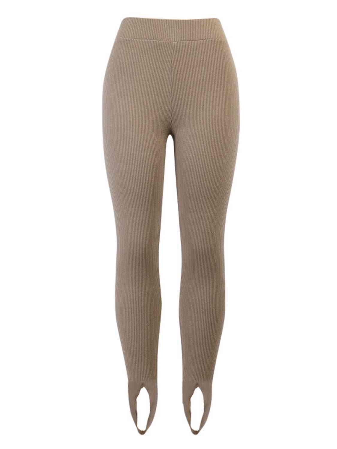Ribbed Mid Waist Leggings Krazy Heart Designs Boutique