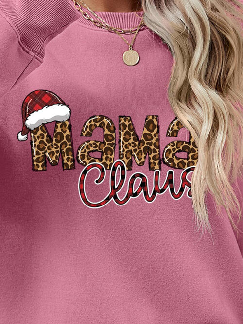 Mama Claus Long Sleeve Sweatshirt (9 Colors) Shirts & Tops Krazy Heart Designs Boutique