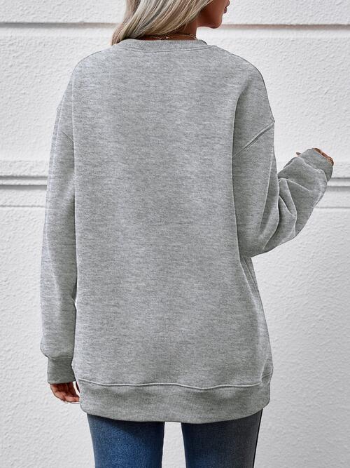 Mama Claus Long Sleeve Sweatshirt (9 Colors) Shirts & Tops Krazy Heart Designs Boutique