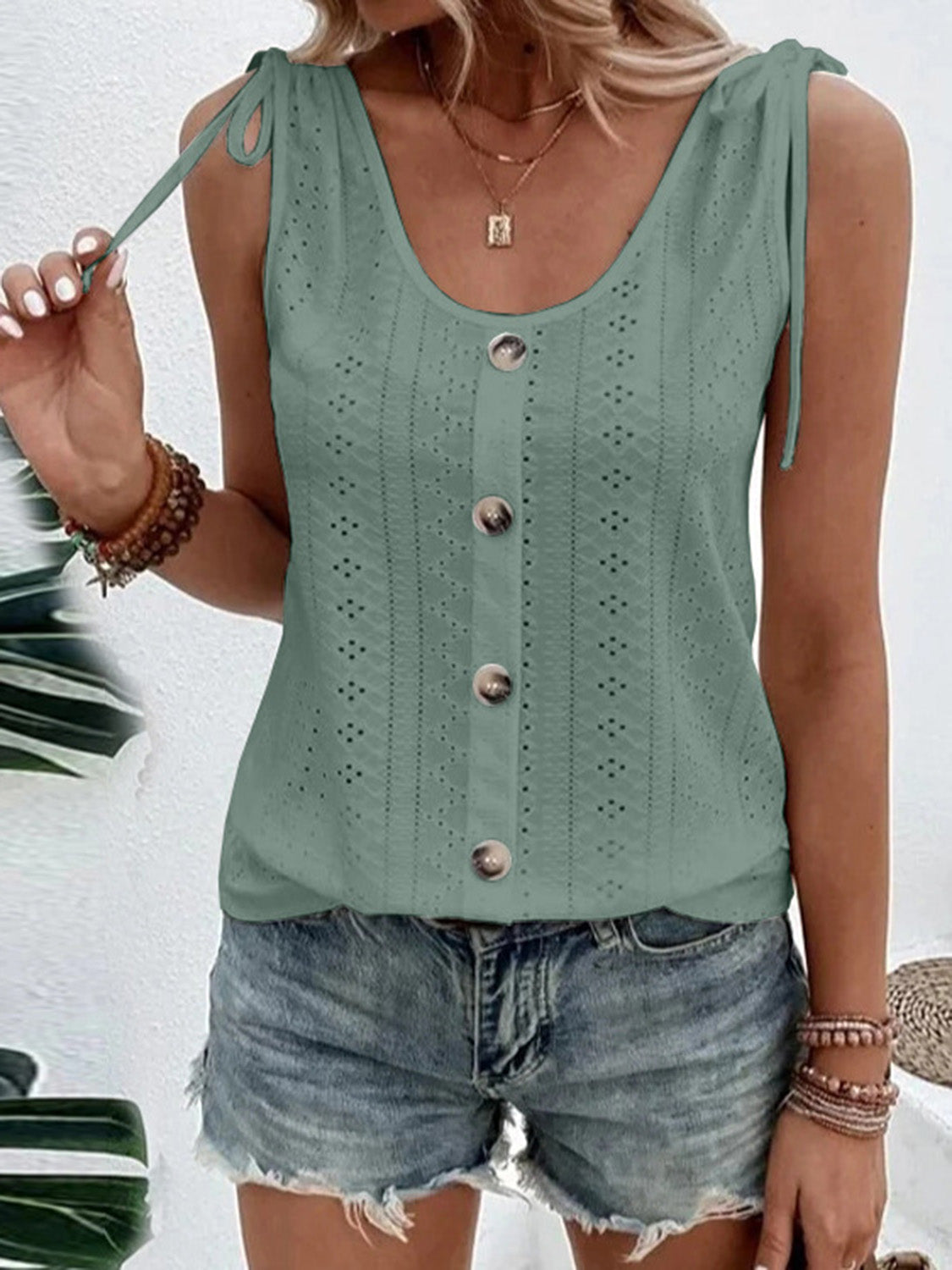 Full Size Scoop Neck Sleeveless Tank Top (5 Colors) Krazy Heart Designs Boutique