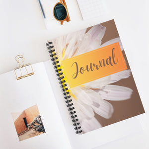 Sunflower Journal Spiral Notebook - Ruled Line Paper products Krazy Heart Designs Boutique   
