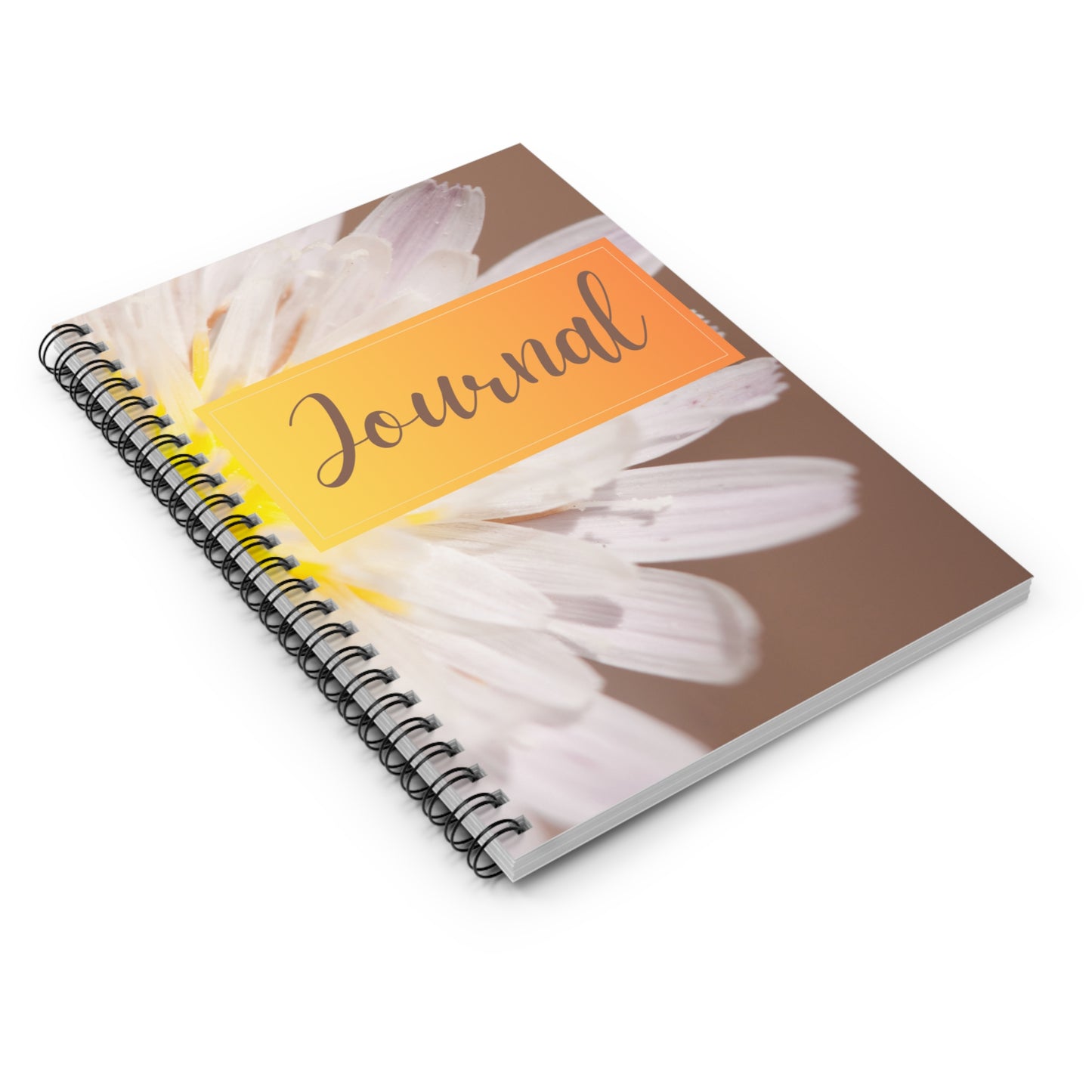 Sunflower Journal Spiral Notebook - Ruled Line Paper products Krazy Heart Designs Boutique   