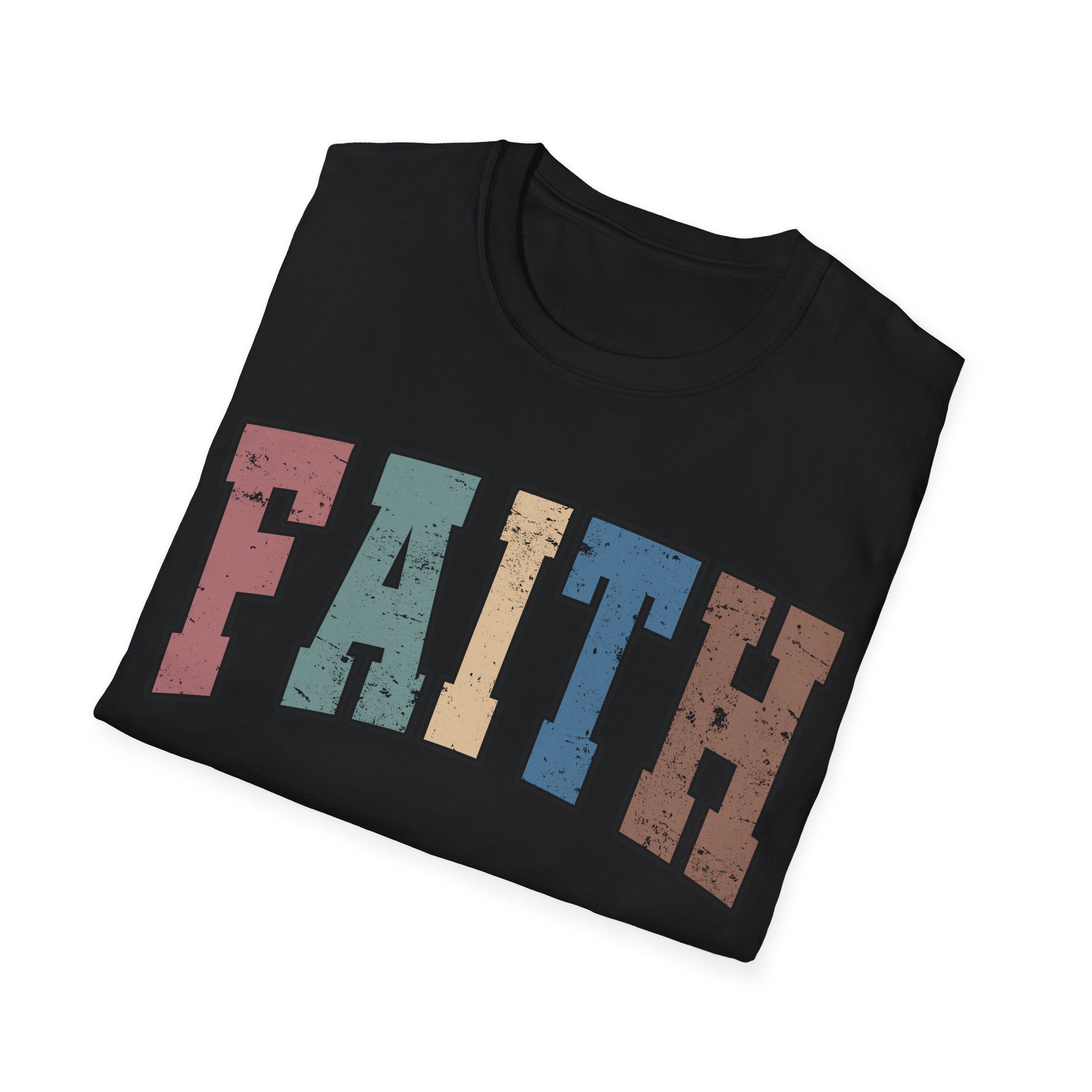 Faith Softstyle T-Shirt T-Shirt Krazy Heart Designs Boutique   