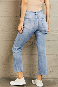 BAYEAS Mid Rise Cropped Slim Jeans  Krazy Heart Designs Boutique   