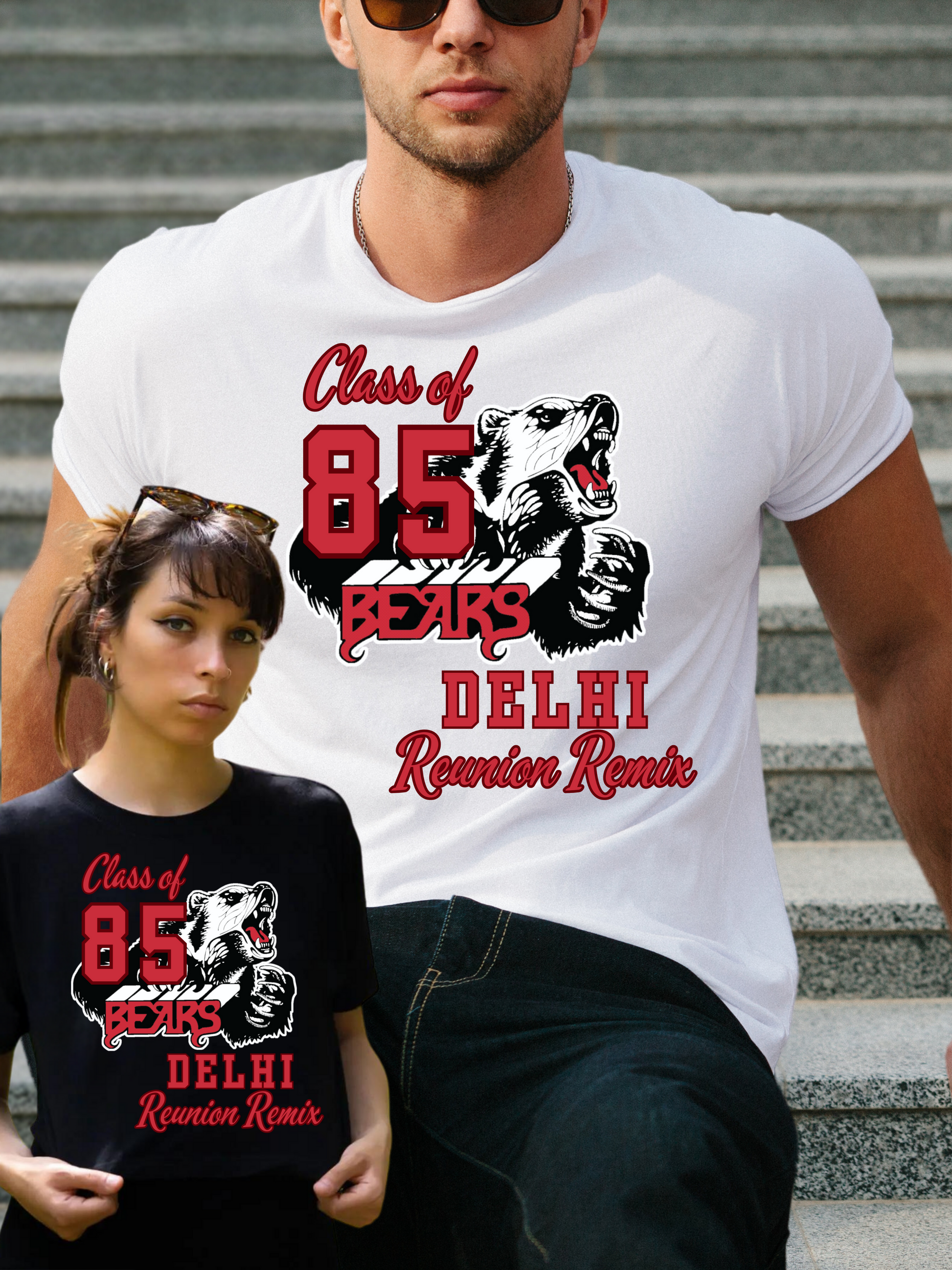 DHS Class of 85 Classic T-Shirt (4 Colors) Unisex Classic T-Shirt | Fruit of the Loom 3930 Krazy Heart Designs Boutique   