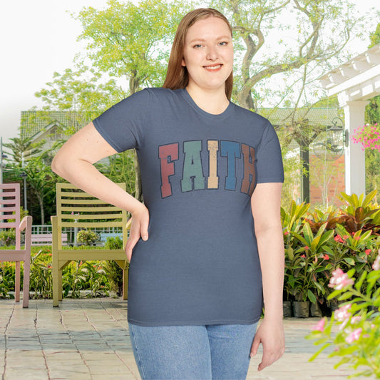 Faith Softstyle T-Shirt T-Shirt Krazy Heart Designs Boutique   