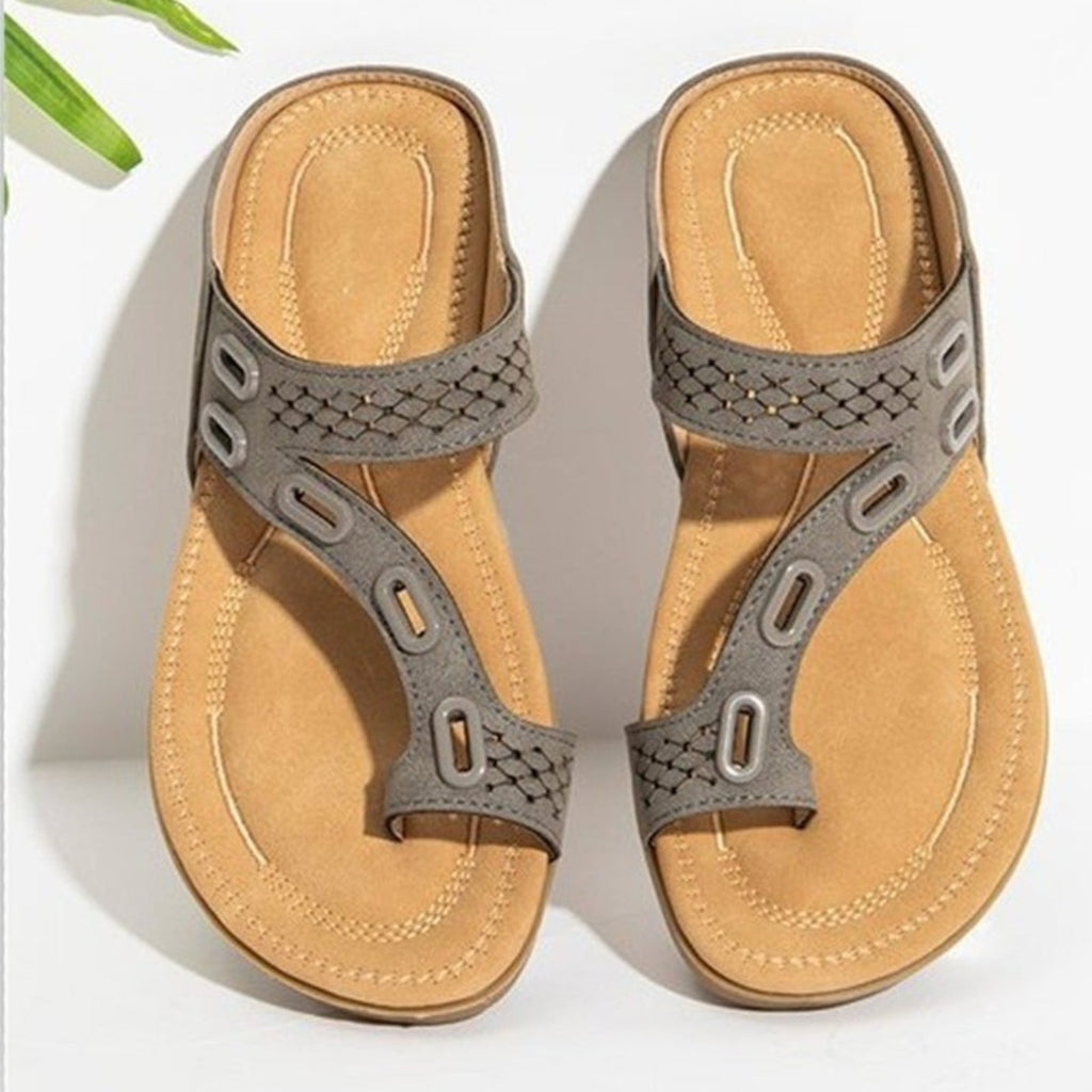 Comfort Leather Open Toe Sandals (4 Colors) shoes Krazy Heart Designs Boutique Mocha 35(US4) 