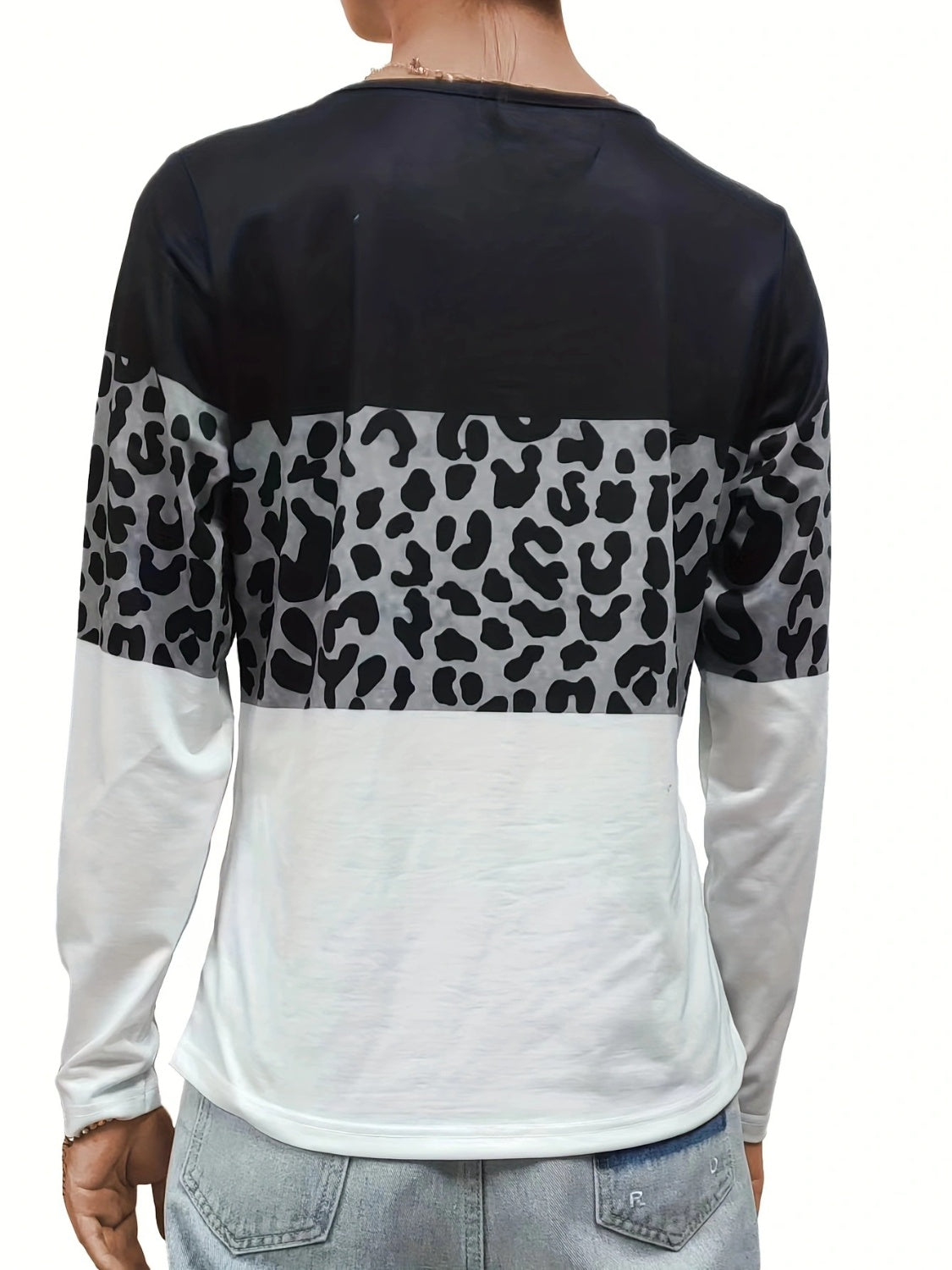 Crisscross Color Block Long Sleeve Top (3 Color Styles) Shirts & Tops Krazy Heart Designs Boutique   