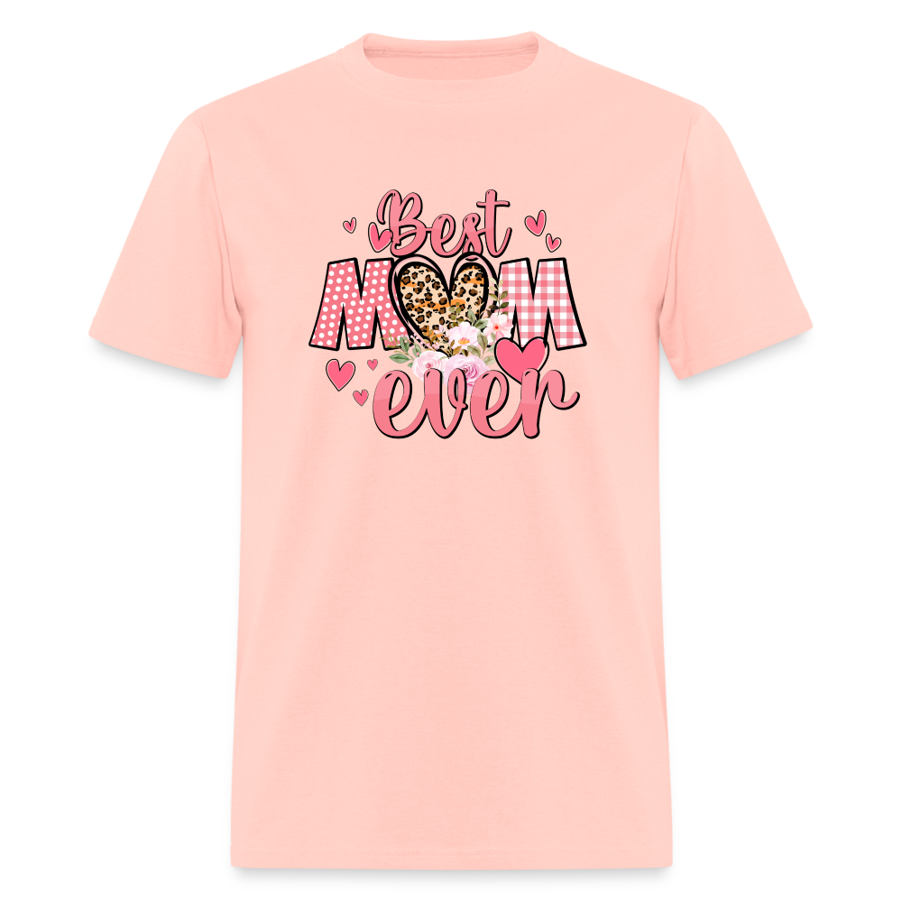 (ON SALE) Best Mom Ever Classic T-Shirt Unisex Classic T-Shirt | Fruit of the Loom 3930 Krazy Heart Designs Boutique blush pink S 