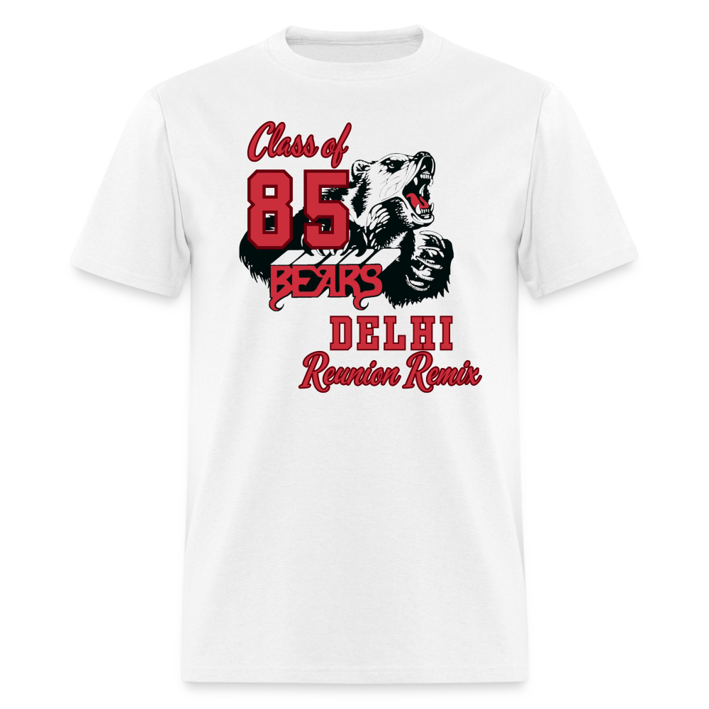 DHS Class of 85 Classic T-Shirt (4 Colors) Unisex Classic T-Shirt | Fruit of the Loom 3930 Krazy Heart Designs Boutique white S 