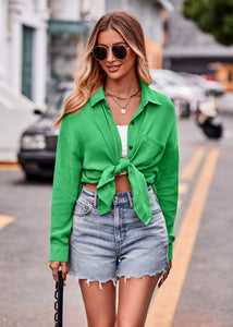 Textured Dropped Shoulder Longline Shirt  Krazy Heart Designs Boutique   