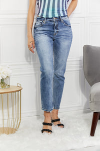 Kancan Full Size Amara High Rise Slim Straight Jeans  Krazy Heart Designs Boutique Medium 0 