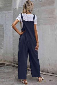 Wide Leg Overalls with Front Pockets (2 Colors)  Krazy Heart Designs Boutique   