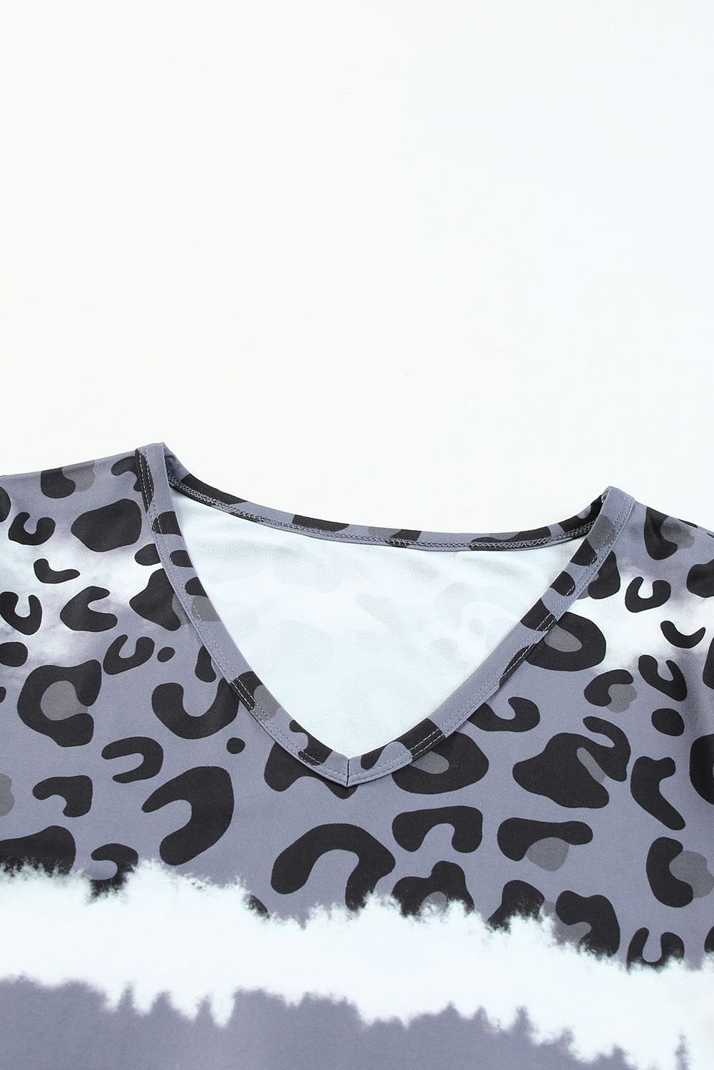Leopard V-Neck Tee Shirt  Krazy Heart Designs Boutique   