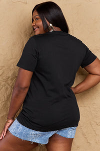Simply Love Full Size FLOWER Graphic Cotton Tee  Krazy Heart Designs Boutique   