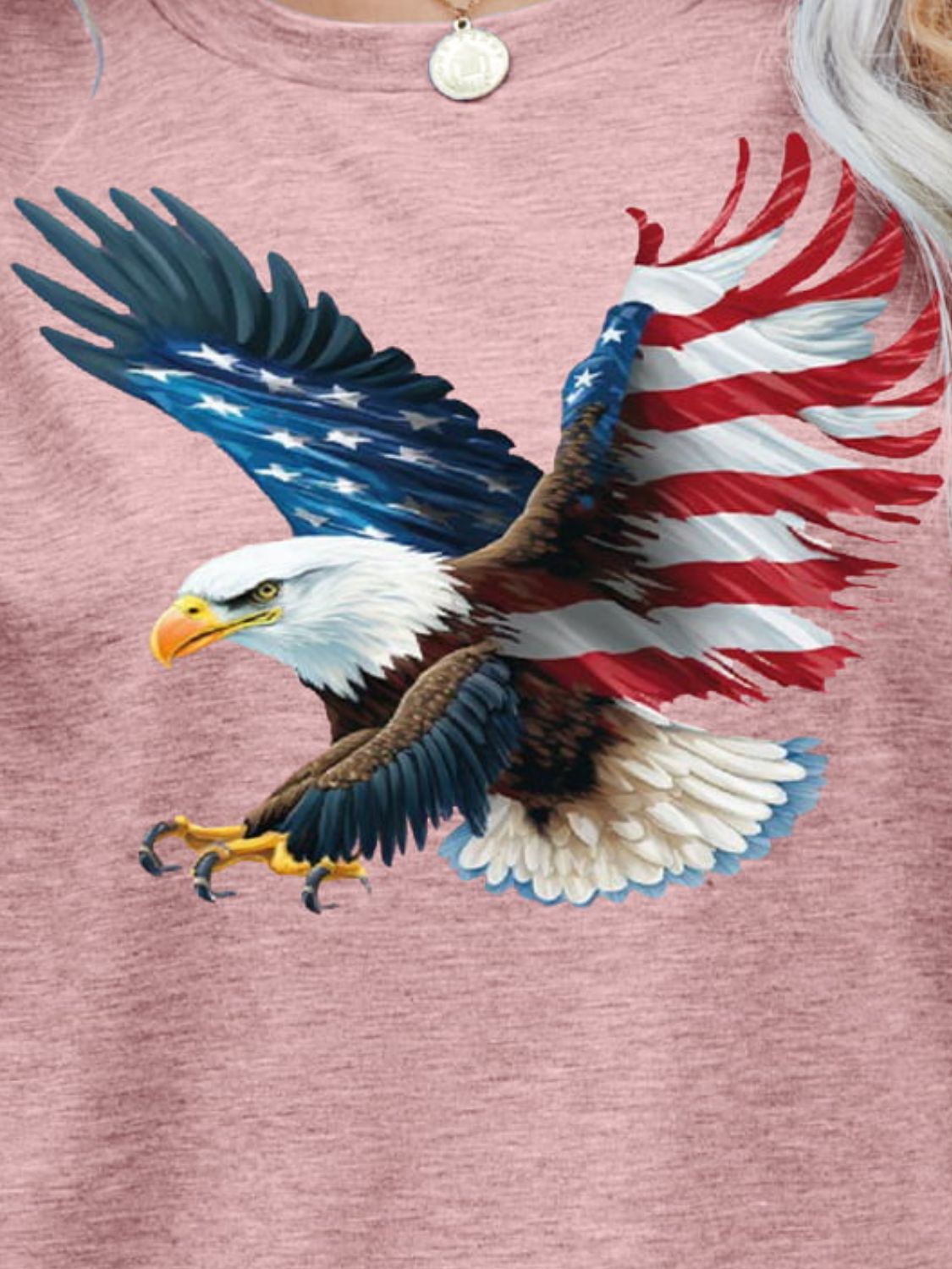 US Flag Eagle Graphic Tee (5 Colors)  Krazy Heart Designs Boutique   