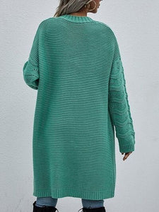 Open Front Long Sleeve Cardigan (4 Colors) coats Krazy Heart Designs Boutique   
