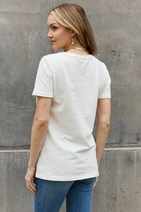 Simply Love Full Size GAMEDAY Graphic Cotton Tee (2 Colors)  Krazy Heart Designs Boutique   