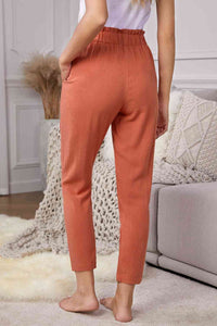 Linen Blend Pocketed Pants (2 Colors)  Krazy Heart Designs Boutique   