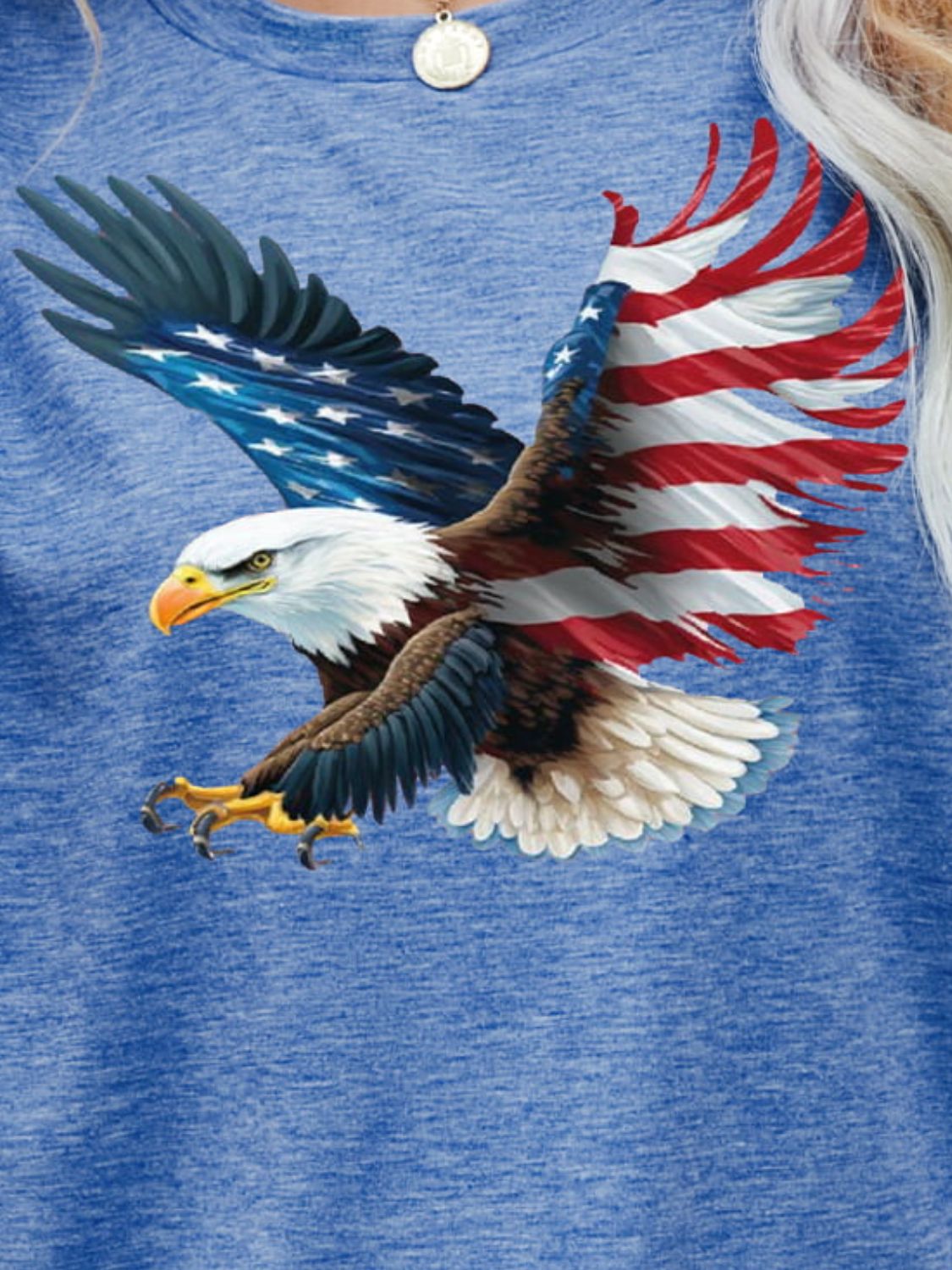 US Flag Eagle Graphic Tee (5 Colors)  Krazy Heart Designs Boutique   