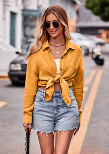 Textured Dropped Shoulder Longline Shirt  Krazy Heart Designs Boutique   