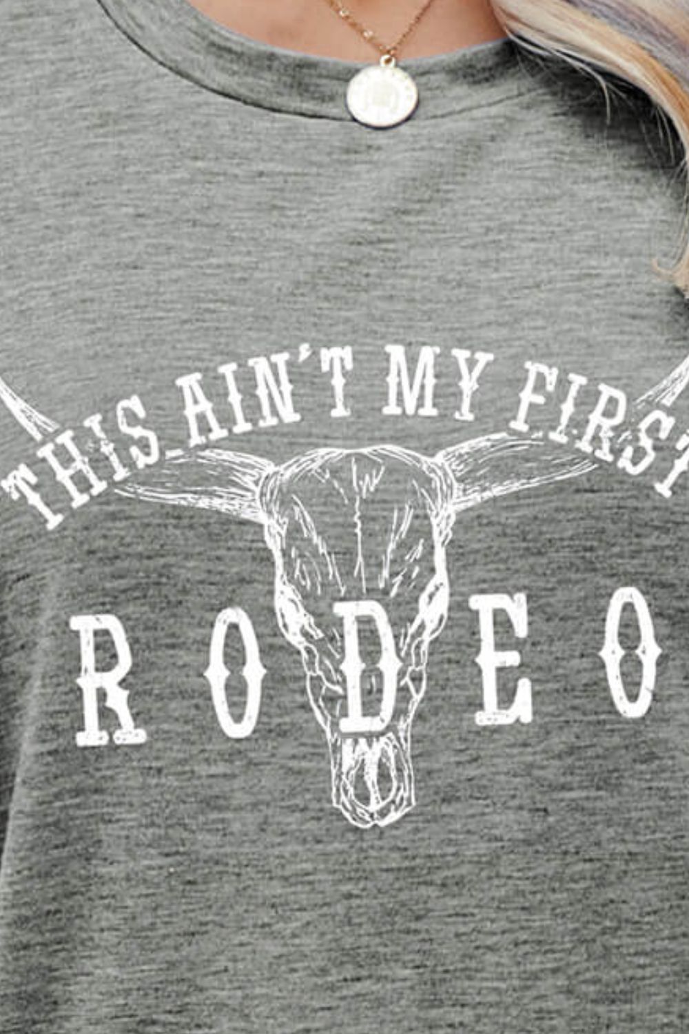 THIS AIN'T MY FIRST RODEO Tee Shirt (6 Colors)  Krazy Heart Designs Boutique   