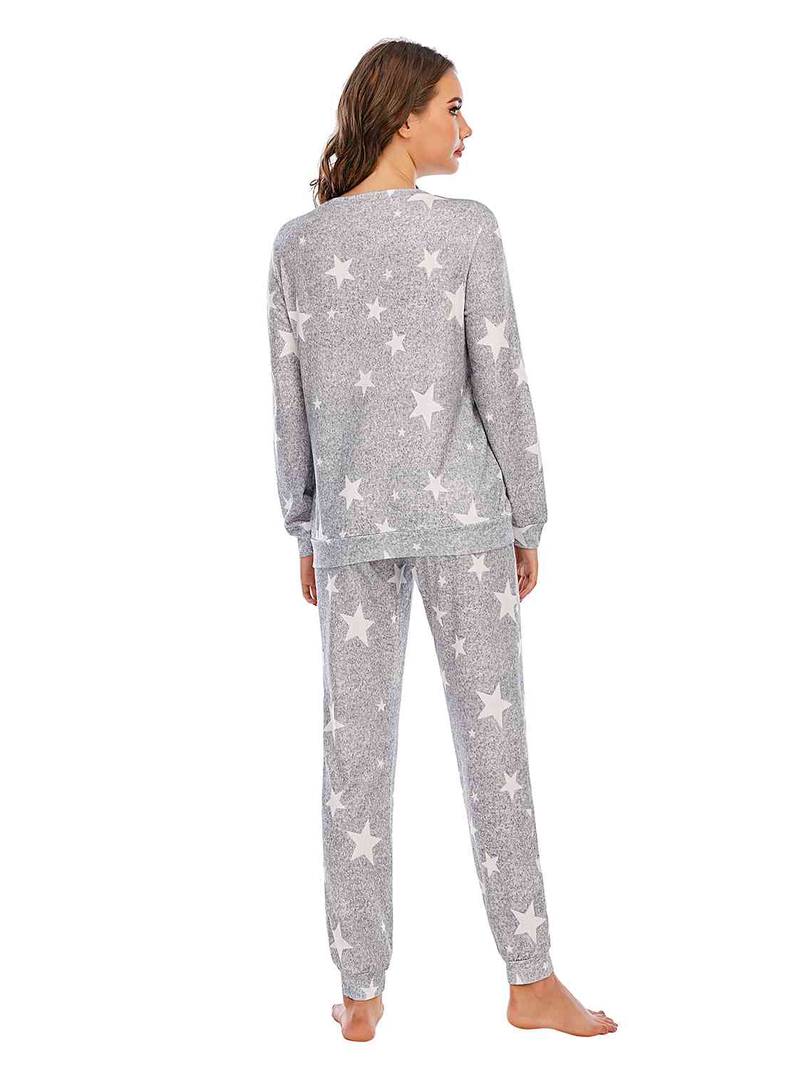 Star Top and Pants Lounge Set (4 Colors) Loungewear Krazy Heart Designs Boutique   