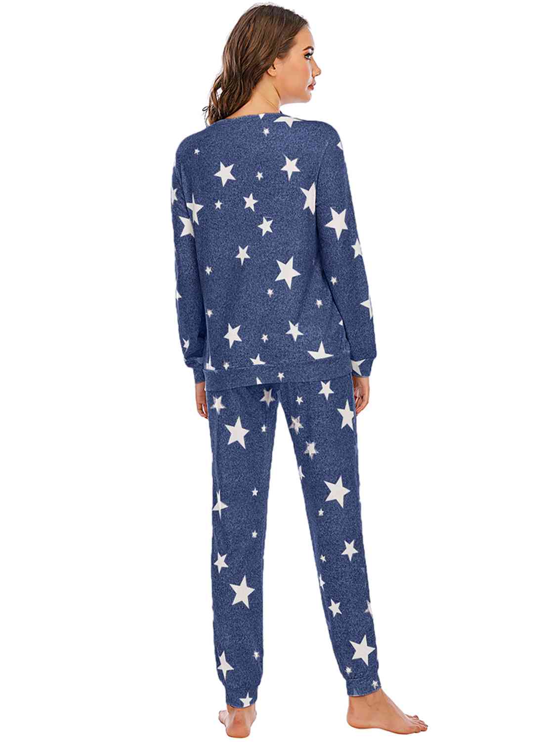 Star Top and Pants Lounge Set (4 Colors) Loungewear Krazy Heart Designs Boutique   