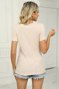 Twisted V-Neck T-Shirt (7 Colors)  Krazy Heart Designs Boutique   