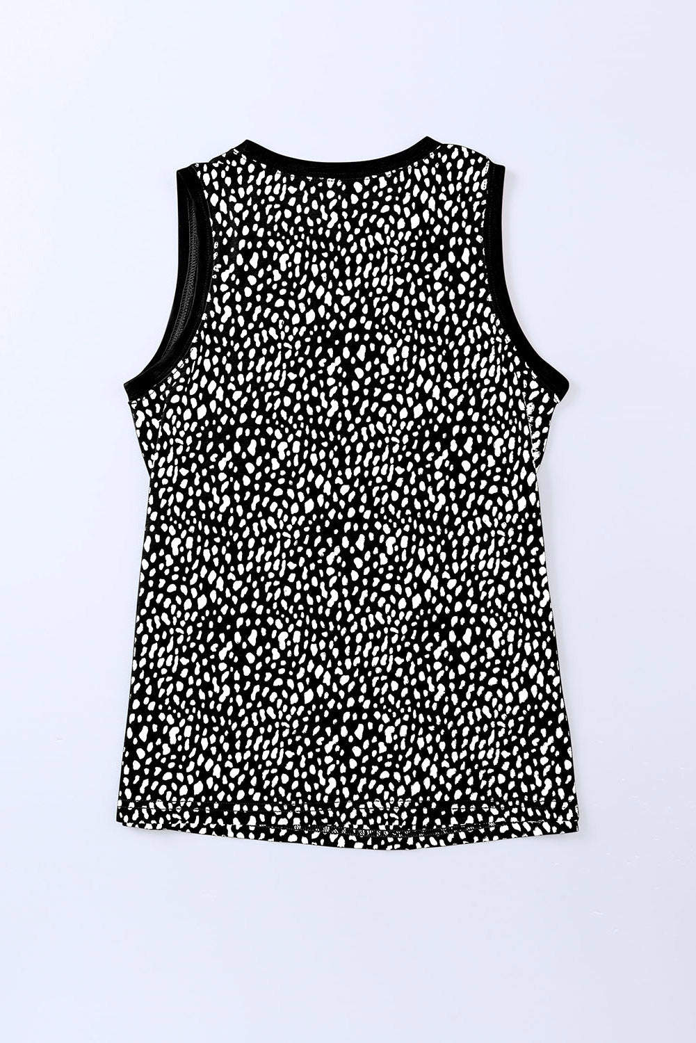 Leopard Printed Round Neck Tank  Krazy Heart Designs Boutique   