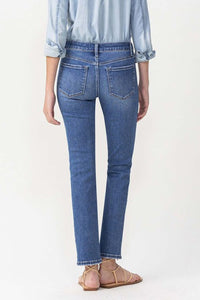 Lovervet Full Size Maggie Midrise Slim Ankle Straight Jeans  Krazy Heart Designs Boutique   
